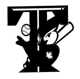 T logo