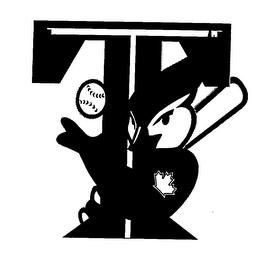 T logo