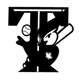 T logo