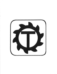 T logo