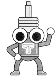 T logo