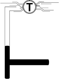 T logo