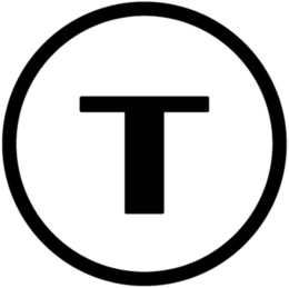 T logo