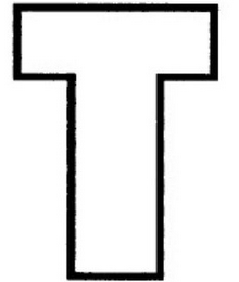 T logo