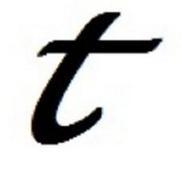 T logo