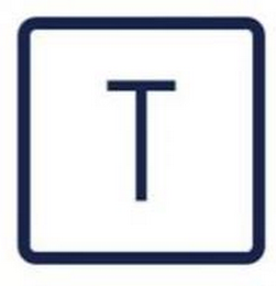 T logo