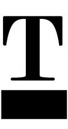 T logo