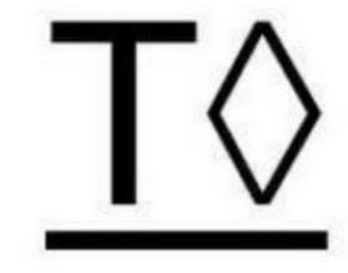 T logo