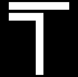T logo