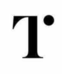 T logo