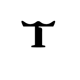 T logo