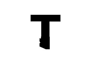 T logo