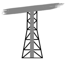 T logo