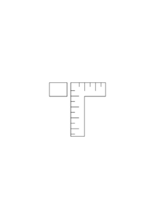 T logo