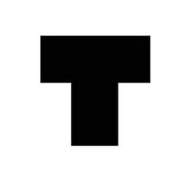 T logo