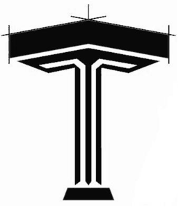T logo