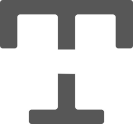 T logo