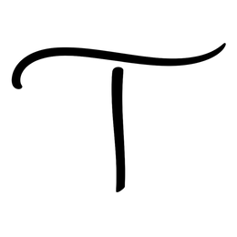 T logo