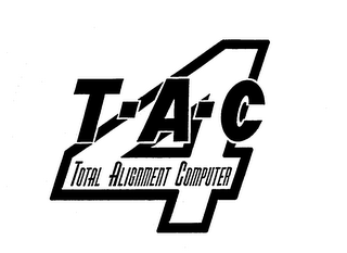 T-A-C 4 TOTAL ALIGNMENT COMPUTER logo
