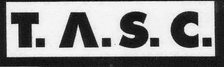 T. A. S. C. logo