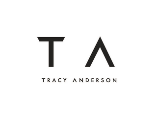 T A TRACY ANDERSON logo