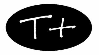T" AND A PLUS SIGN logo