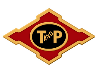 T AND P logo