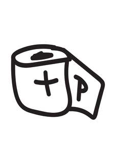 "T" AND  "P" logo