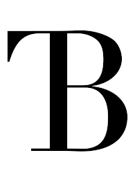 T B logo