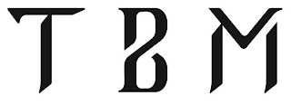 T B M logo