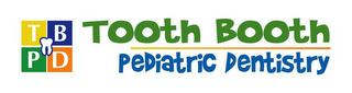 T B P D TOOTH BOOTH PEDIATRIC DENTISTRY logo