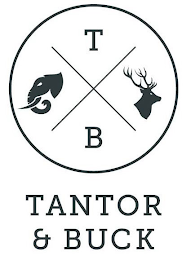 T B TANTOR & BUCK logo