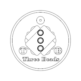 T B THREE BEADS logo