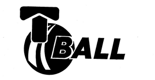 T BALL logo
