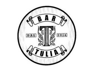 T BAR TULIA DAL 2014 logo