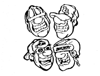 T BL BLAZERS logo
