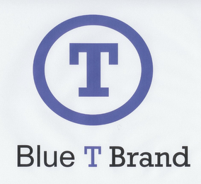 T BLUE T BRAND logo
