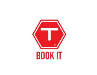 T BOOK IT logo