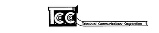 T C C TELEVISUAL COMMUNICATIONS CORPORATION logo