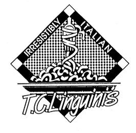 T. C. LINGUINI'S IRRESISTIBLY ITALIAN logo