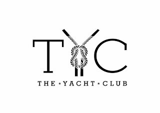 T C THE YACHT CLUB logo
