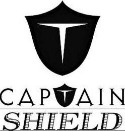 T CAPTAIN SHIELD logo