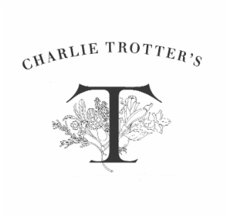 T CHARLIE TROTTER'S logo