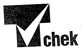 T CHEK logo