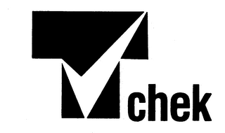 T CHEK logo