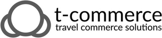 T-COMMERCE TRAVEL COMMERCE SOLUTIONS logo