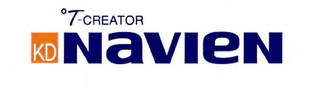 °T-CREATOR KD NAVIEN logo
