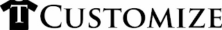 T CUSTOMIZE logo