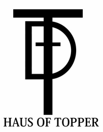 T D HAUS OF TOPPER logo