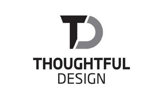 T D THOUGHTFUL DESIGN logo